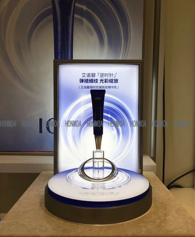 發(fā)光化妝品展示臺(tái)